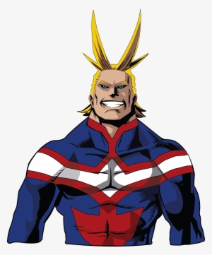 All Might Red Png