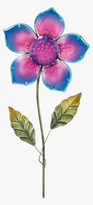 Glas Flower 26cm - Regal Art & Gift Regal10348 Flower Stake Purple