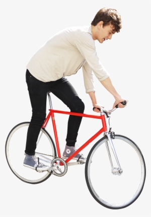 Cut Out People - People On Bikes Png