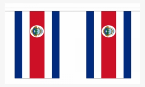 Costa Rica Flag Bunting - Costa Rica Flag