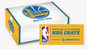 Golden State Warriors™ Courtside Crate - Fathead Nba Logo Wall Decal