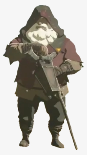 Breath Of The Wild Characters The Old Man - Breath Of The Wild Old Man