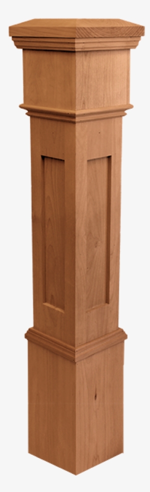 Box Newel Posts Are Squared, Hollow Newel Posts That - Newel