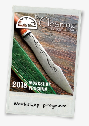 More About The Workshop Program - Hunting Knife