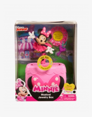 Minnie's Happy Helpers Musical Jewelry Box - Disney Minnie Bow-tique Musical Jewellery Box