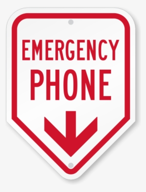 Emergency Telephone Sign - Must Have Iphone 7 Accessories