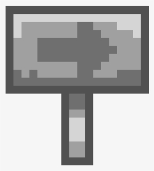 Arrow Sign - Pixel Art