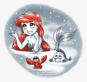 Winter Ariel - Зимние Принцессы Дисней