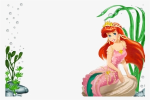 Princess Ariel, Category - Disney Princess Frames And Borders Png