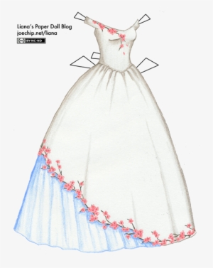 Click For Larger Version - Japanese Cherry Blossom Prom Dress