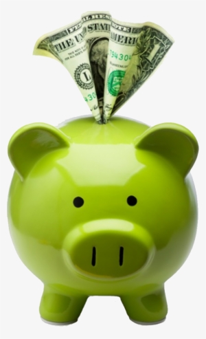 Cost-saving Information Available To Norwalk Senior - Green Piggy Bank With Money