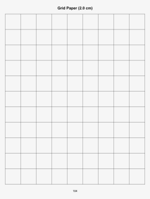 Printable Square Grid Paper Main Image - Number
