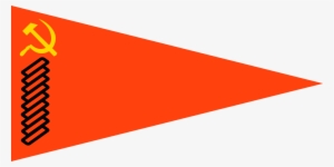 Flag Of Communist Yarphei - Triangle Arrow Vector