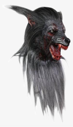 Black Wolf Mask - Mascaras De Hombre Lobo