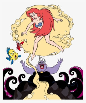 Ariel Ursula Transforms Ariel Into A Human - Little Mermaid Ariel Transformation