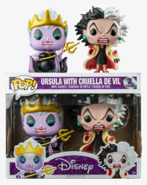 Ursula & Cruella De Vil Pop 2pk - Funko Ursula With Cruella De Vil