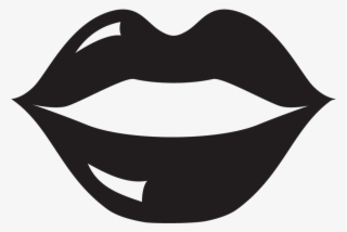 Lips Silhouette - Lips Silhouette Png