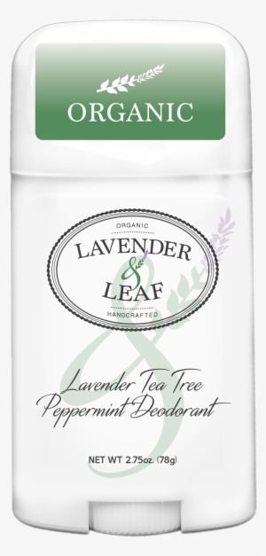 Lavender Tea Tree Peppermint Organic Deodorant - Lavender
