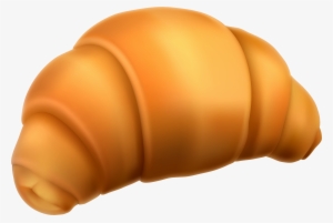 View Full Size - Croissant Clip Art Png