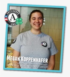 Hello My Name Is Megan Koppenhafer - Chiefs S, Americorps , Americorps,