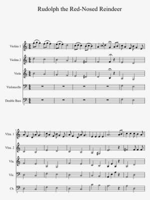 Rudolph The Red-nosed Reindeer Sheet Music 1 Of 3 Pages - Hills Are Alive With The Sound