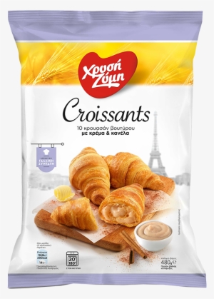 Butter Croissants With Cinnamon - Κρουασάν Προιοντα Χρυση Ζυμη