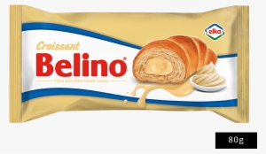 Belino Croissant Filled With Mille Feuille Cream 80g - Elka Belino