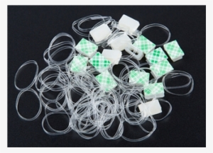 Neuron Fixed Clips & Rubber Bands(80) - Rubber Band