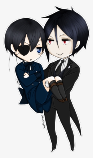 5 - Chibi Black Butler Transparent PNG - 500x667 - Free Download on NicePNG