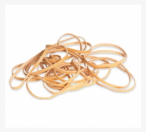 Rubber Bands Natural 25lbs/case - Aviditi Ban415 Rubber Bands, 1/8" X 3"