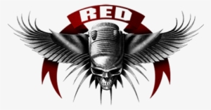 Wing Skull Logo - Red Digital Skull Cinema Logos