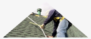 Residential Roofing - Roofer With Harness