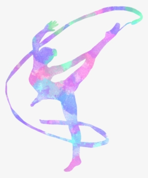 Gymnastic Rhythmicgymnastics Ribbon Dance Dancer Waterc - Dance
