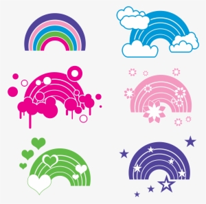 This Free Icons Png Design Of Rainbow Embellishments