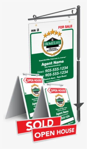 Real Estate Signs - Homelife Real Estate Signs