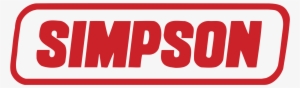 Simpson Logo Png Transparent - Simpson Helmet
