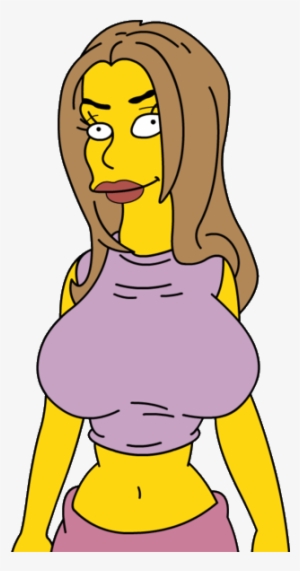 Latest Simpsons Characters, Carmen Electra, Vintage - Carmen Electra The Simpsons Naked