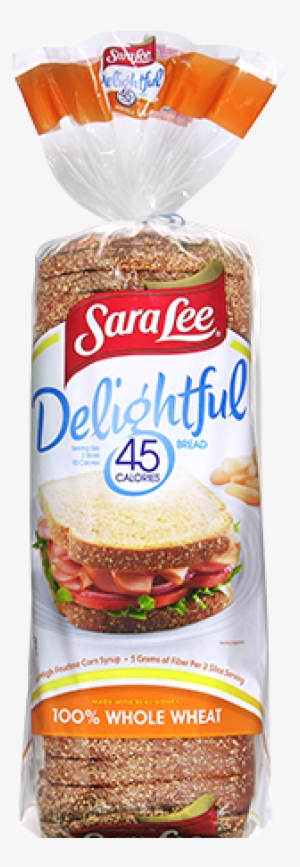 Sara Lee Delightful 100% Whole Wheat Bread Made With - Sara Lee Delightful Whole Wheat Bread