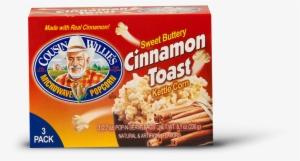 Cinnamon Toast - Cousin Willie's Cinnamon Toast Popcorn