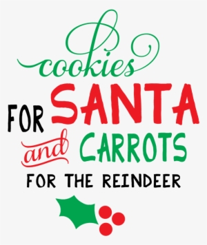 Picture - Cookies For Santa Plate Svg