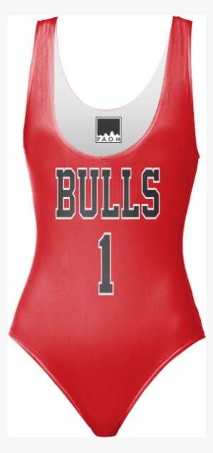 00 Design By Swimspo - Bulls One Piece Bathing Suits