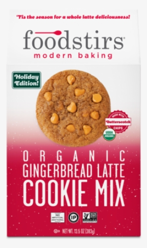 Foodstirs® Organic Gingerbread Latte Cookie Mix - Foodstirs - Organic Frosting Mix Vanilla - 7.2 Oz.
