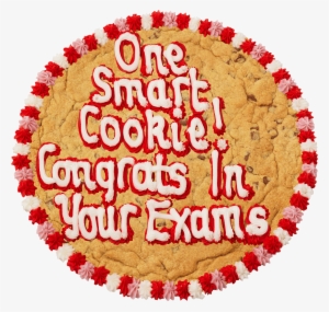 Congrats In Your Exams - Valentine Cookie Cake