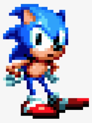 ANIMATED] Sonic Advance running sprite HD remake by NeppyNeptune