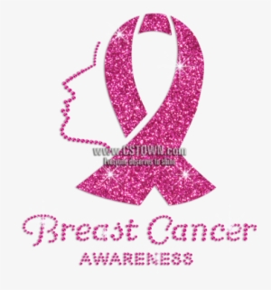 Customized Pink Glitter Breast Cancer Awareness - Breast Cancer