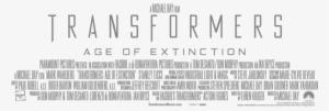 Age Of Extinction Is Now 2014's Highest Grossing Movie - Transformers Age Of Extinction Logo Png