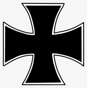 Cross Svg Iron - Wehrmacht Logo