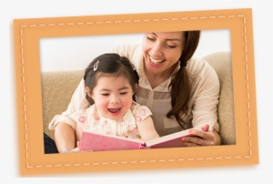 Books For Toddlers - Mom Daughter Frame Png