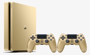 Picture Of Sony Playstation 4 Ps4 Gold 500gb Slim סוני - Playstation 4 1tb Limited Edition Console - Gold