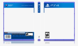 Playstation 4 Game Case Template Psd